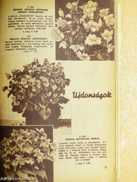 70. Mauthner árjegyzék