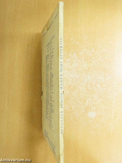 Márta, mint detektiv