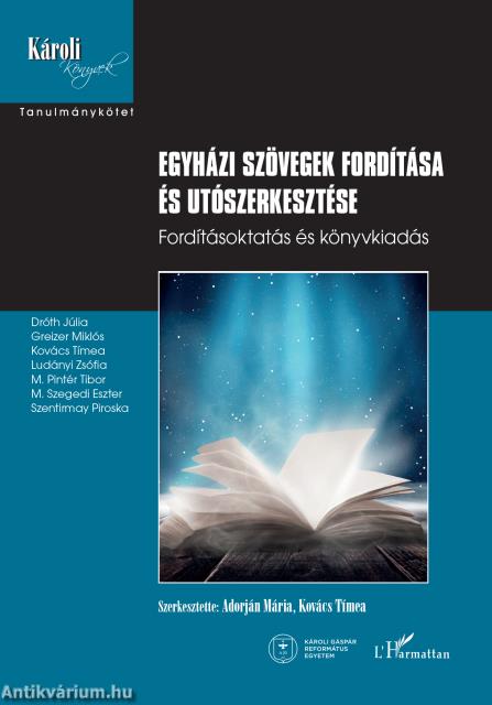 Egyházi szövegek fordítása és utószerkesztése