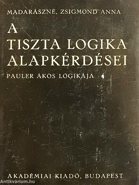 A tiszta logika alapkérdései