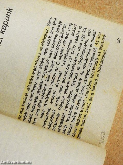 Ima: Kulcs az ébredéshez