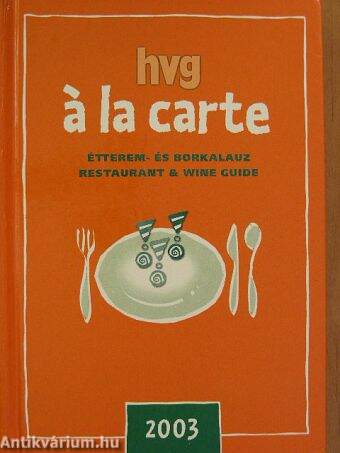 HVG á la carte 2003.