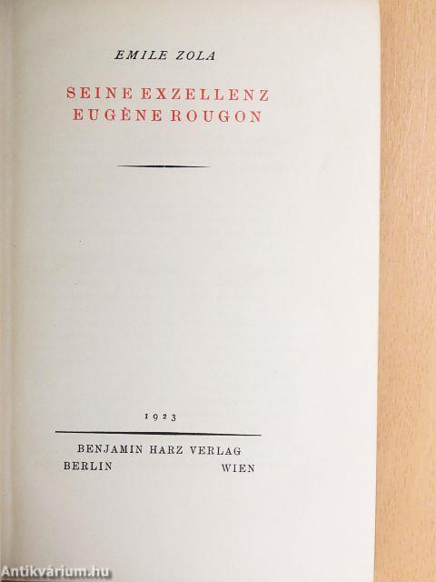 Seine exzellenz Eugéne Rougon