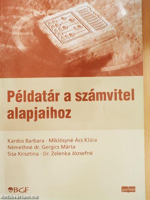 Példatár a számvitel alapjaihoz