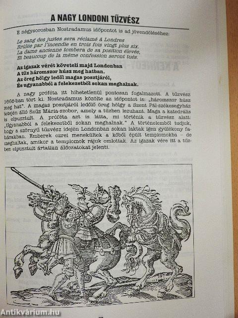 Nostradamus kiadatlan jövendölései