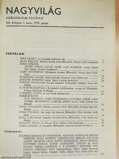 Nagyvilág 1975. január-december I-II.