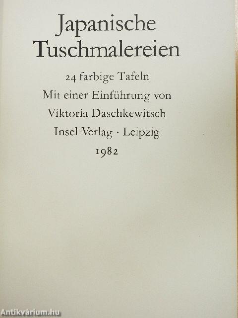 Japanische Tuschmalereien