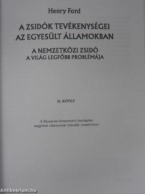 A nemzetközi zsidó