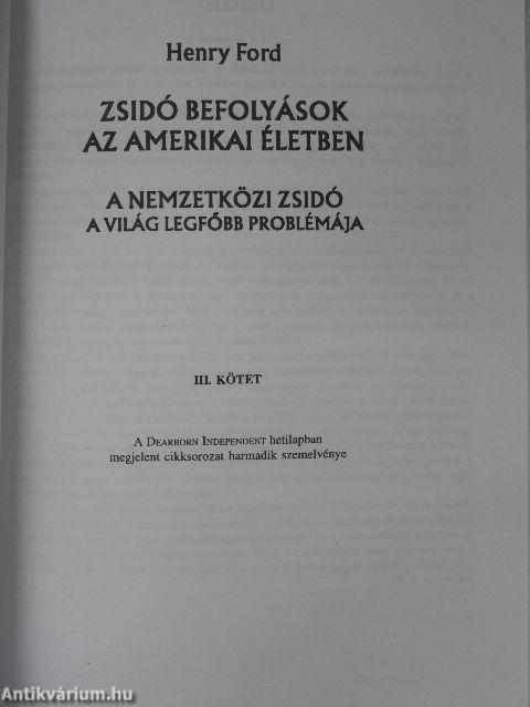 A nemzetközi zsidó