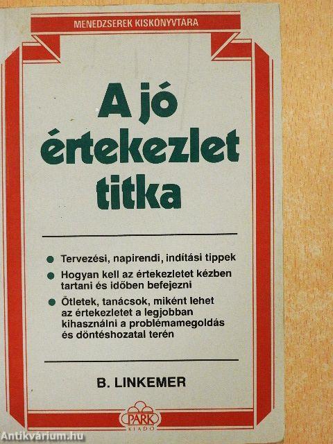 A jó értekezlet titka