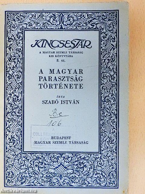 A magyar parasztság története