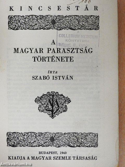 A magyar parasztság története