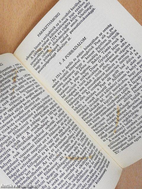 A magyar parasztság története