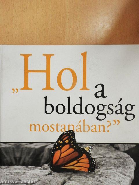 "Hol a boldogság mostanában?"
