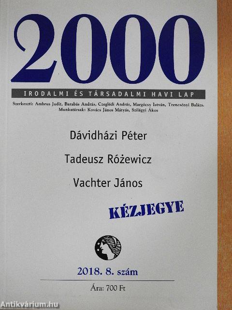 2000 2018. augusztus