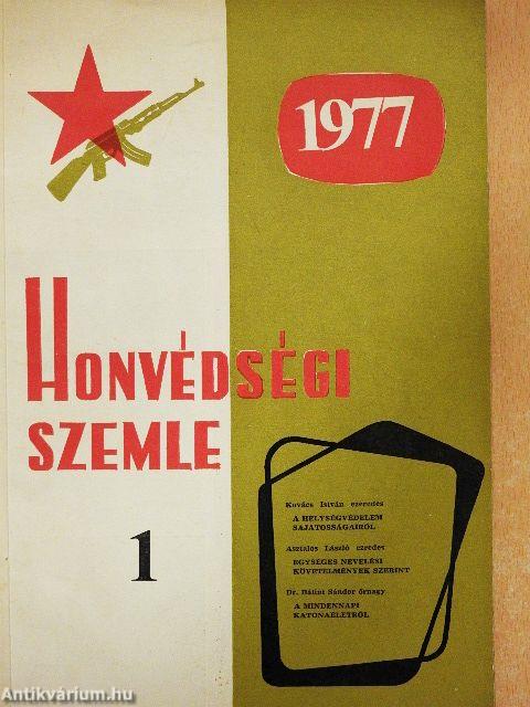 Honvédségi Szemle 1977. január 