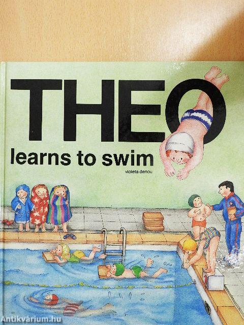 Theo learns to swim