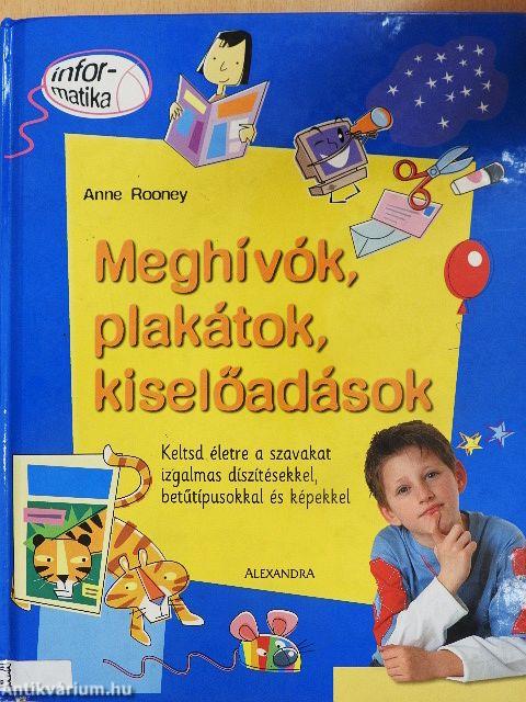 Meghívók, plakátok, kiselőadások