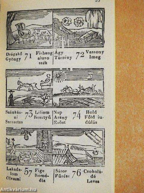 Megjobbítatott álom magyarázó könyvetske