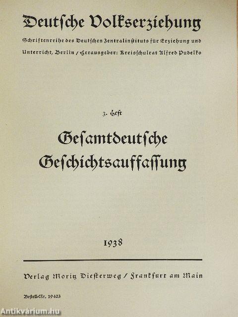 Gesamtdeutsche Geschichtsauffassung (gótbetűs)