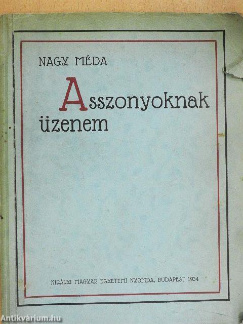 Asszonyoknak üzenem