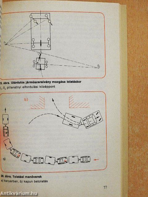 Utánfutó vontatása személygépkocsival