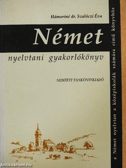 Német nyelvtani gyakorlókönyv