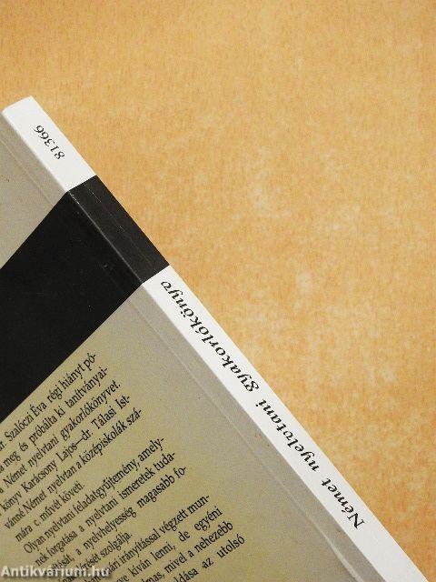 Német nyelvtani gyakorlókönyv