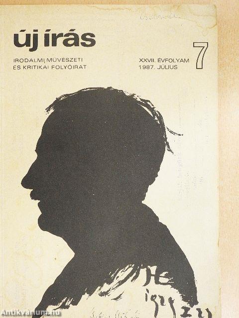 Új Írás 1987. július