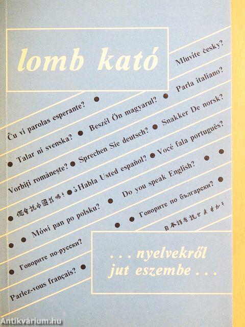 ...nyelvekről jut eszembe...
