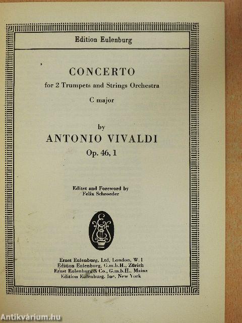 Concerto for 2 Trumpets and Strings Orchestra