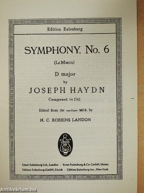 Symphony, No. 6