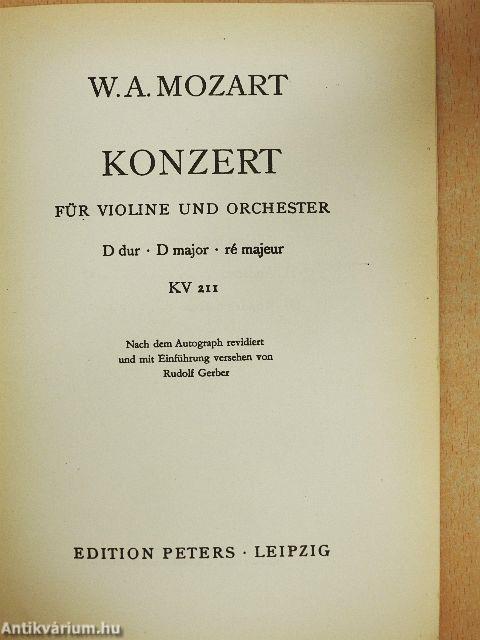 Konzert für Violine und Orchester