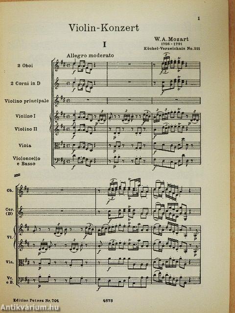 Konzert für Violine und Orchester