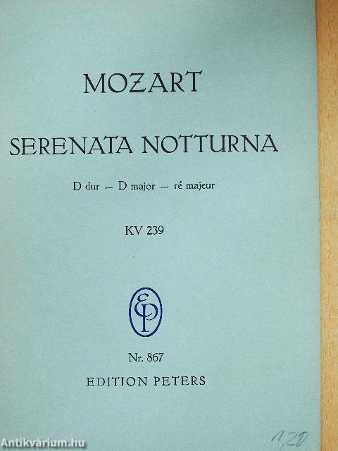 Serenade für Zwei Kleine Orchester