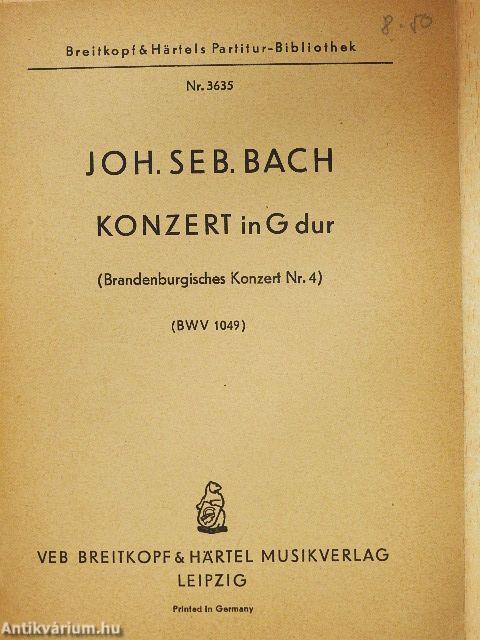Konzert in G dur