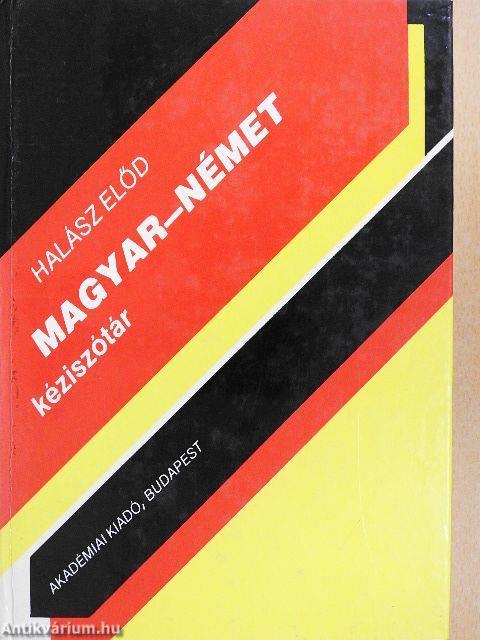 Magyar-német kéziszótár