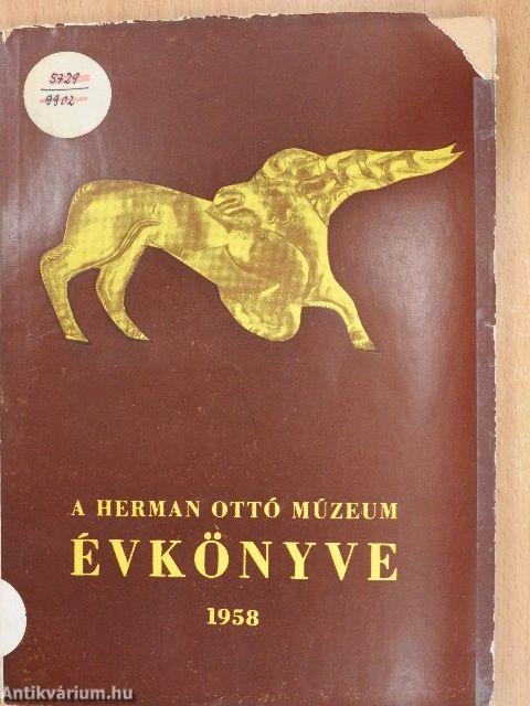 A Herman Ottó Múzeum évkönyve II.
