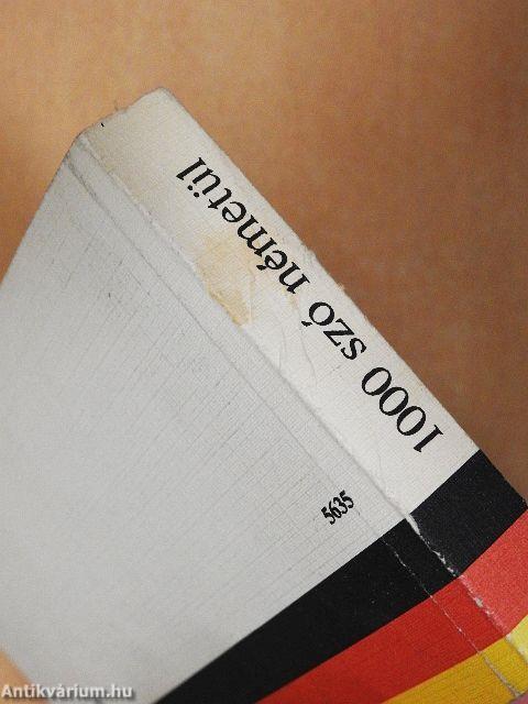1000 szó németül