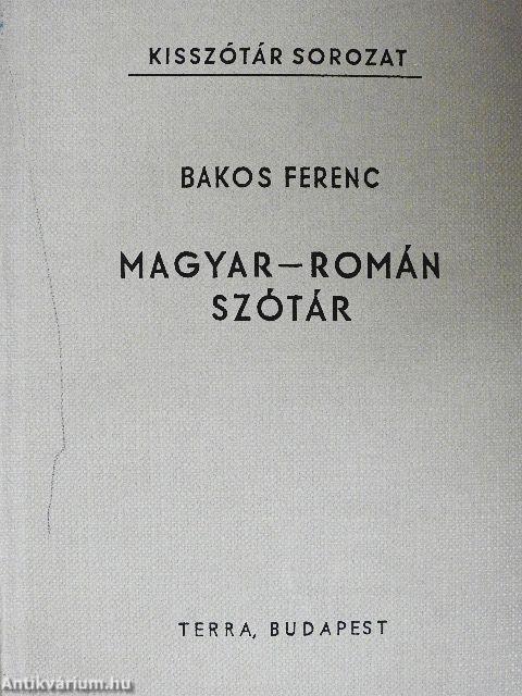 Magyar-román szótár