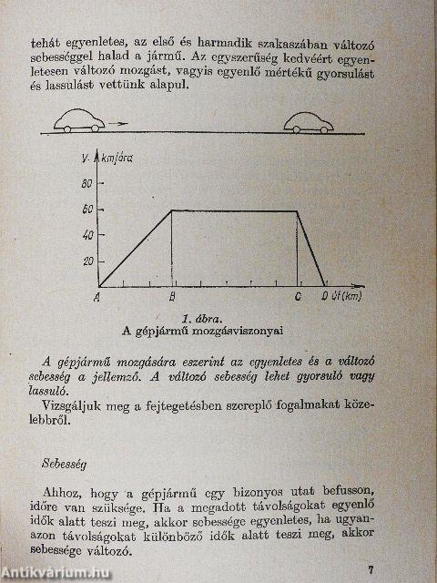 A gépjármű vezetésének és karbantartásának biztonságtechnikája