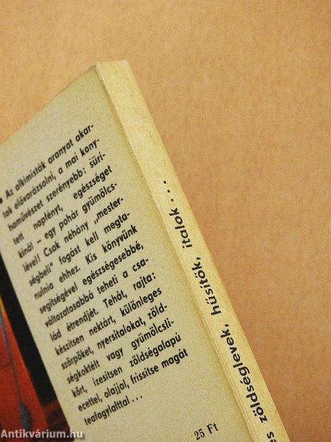 Gyümölcs- és zöldséglevek, hűsítők, italok, szörpök és teák