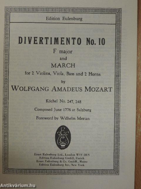 Divertimento No. 10