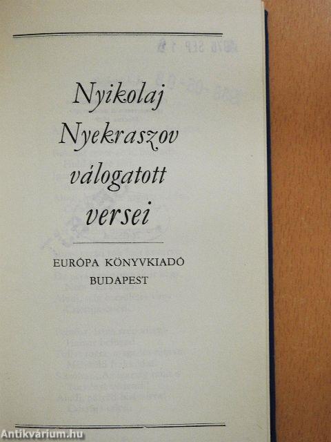Nyikolaj Nyekraszov válogatott versei