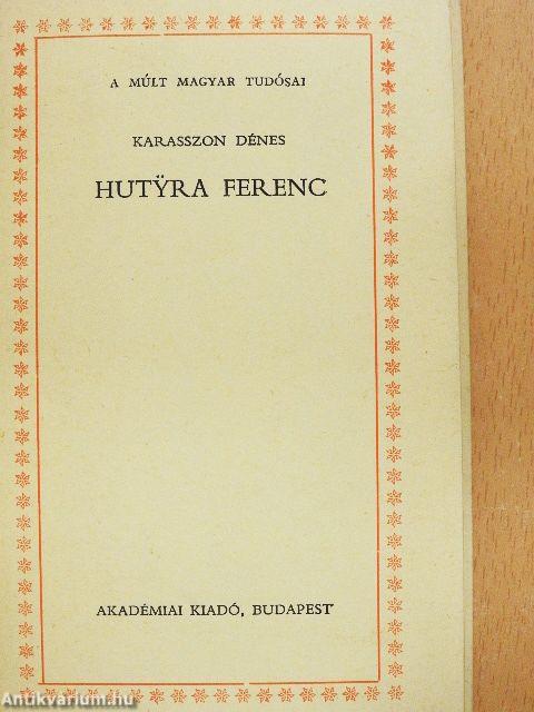 Hutyra Ferenc