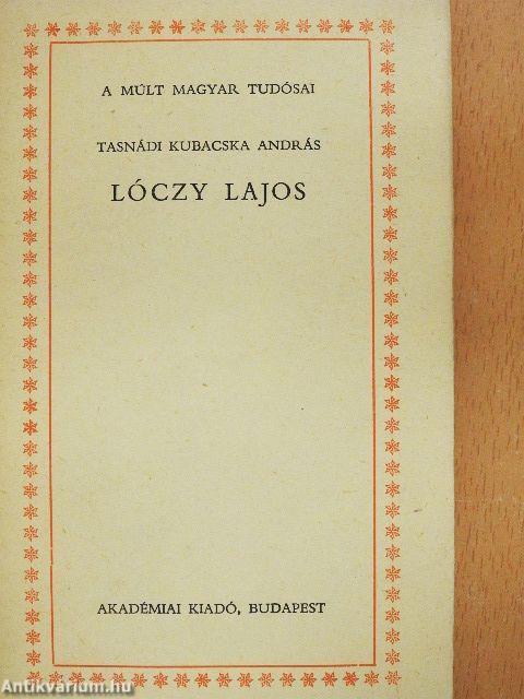 Lóczy Lajos