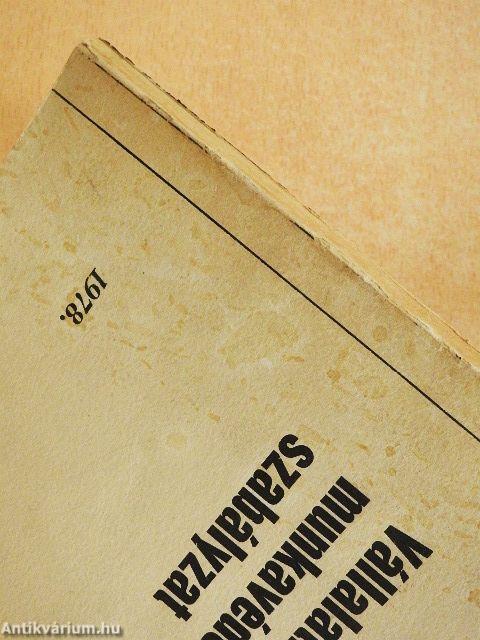 Vállalati munkavédelmi szabályzat