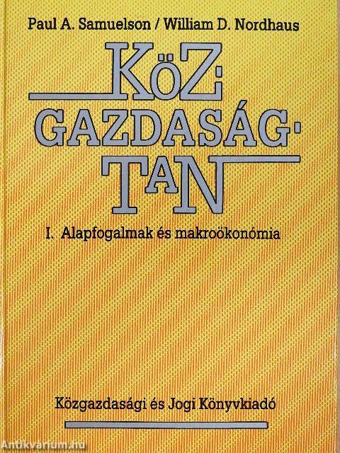 Közgazdaságtan I-III.