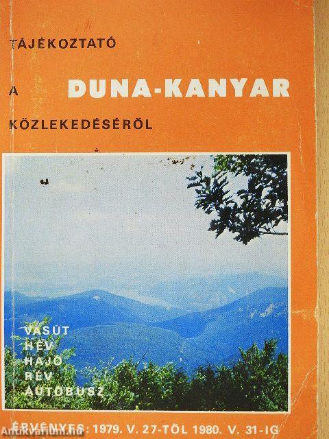 Tájékoztató a Duna-kanyar közlekedéséről