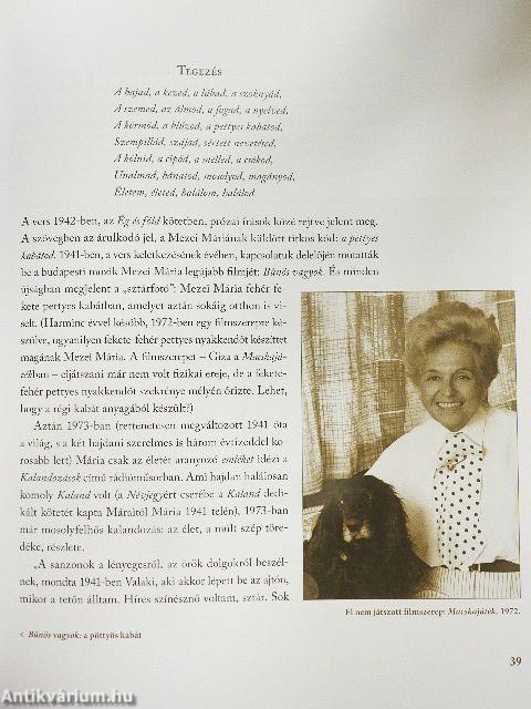 Mezei, Márai, Szerelem